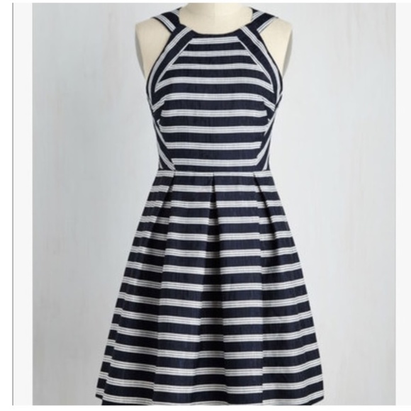 Modcloth Dresses & Skirts - Modcloth Nautical Stripe Dress